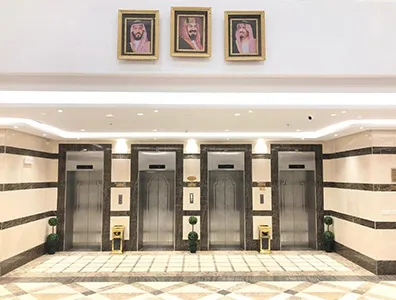 Elevator lobby