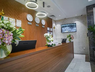 reception area
