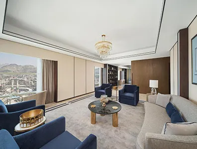 seating and lobby area