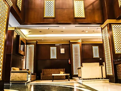 lobby area