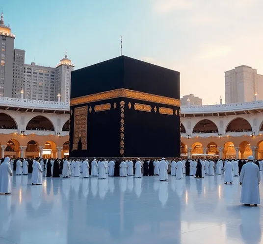makkah people image