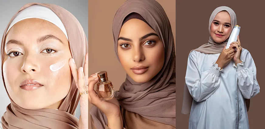 women should avoid perfume, scented lotions, and fragranced toiletries after entering Ihram for Umrah.