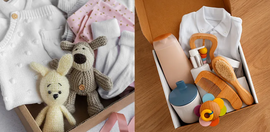 Umrah essentials for kids 2026 including light snacks, extra clothes, diapers, baby wipes, and small toys for a comfortable family journey